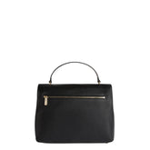 Alviero Martini - Borsa a mano con tracolla in pelle nappata, Nero